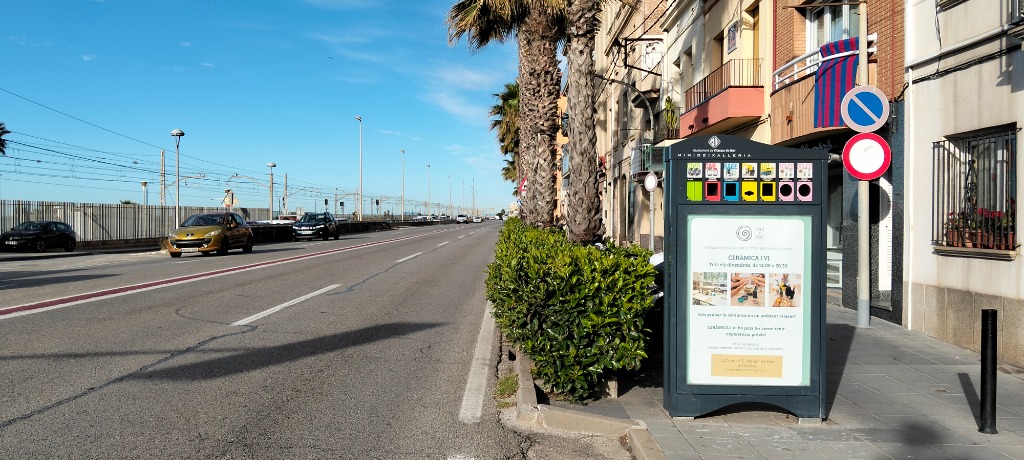Ecomupi de Ceràmica i Vi a la Plaça Andreu Teixidó